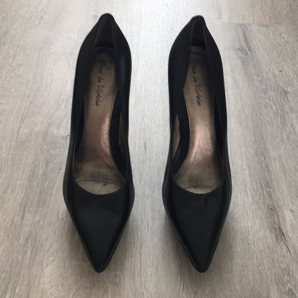 Pour La Victorie black heels - size 7